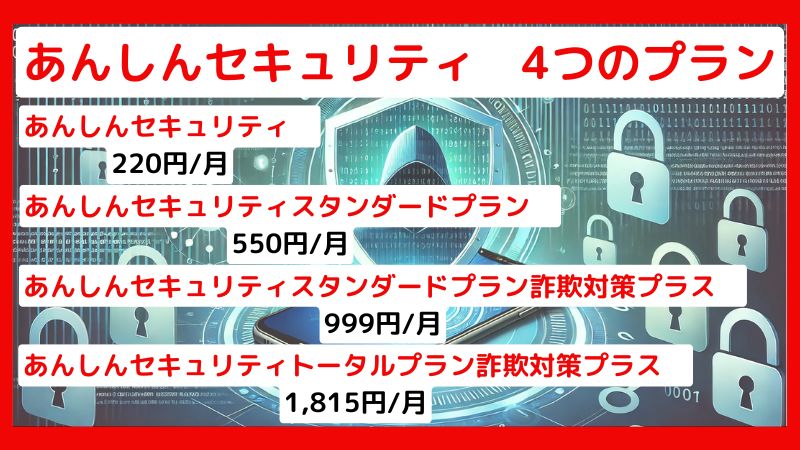 あんしんセキュリティプラン