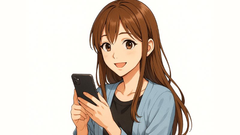 NURO光を申し込みする女性