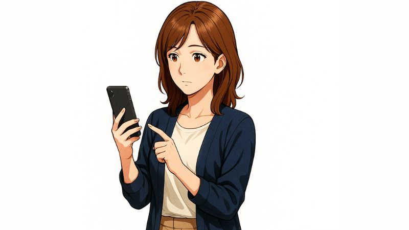 dヘルスケアに申し込む女性
