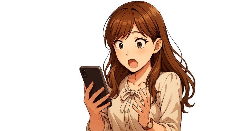 ワイモバイルの料金が高くなって驚く女性
