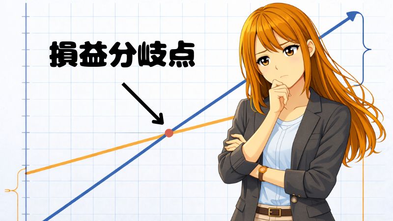dカード PLATINUMの損益分岐点を考える女性