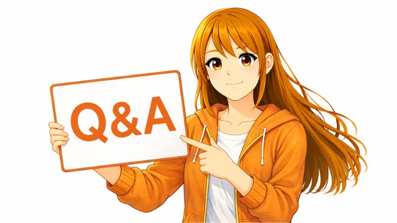 ahamoとdカード GOLD Uのよくある質問を解説する女性
